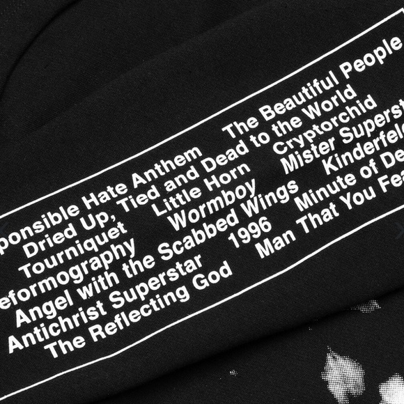 PLEASURES X MARILYN MANSON ANTICHRIST HOODIE - Picture 4 of 6